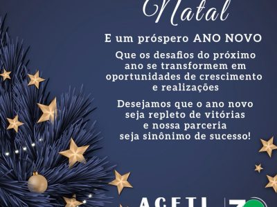 Feliz Natal e um Próspero Ano Novo