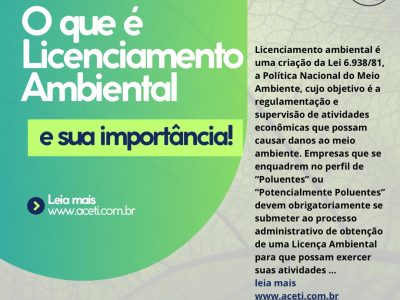 O que é o Licenciamento Ambiental e sua importância?